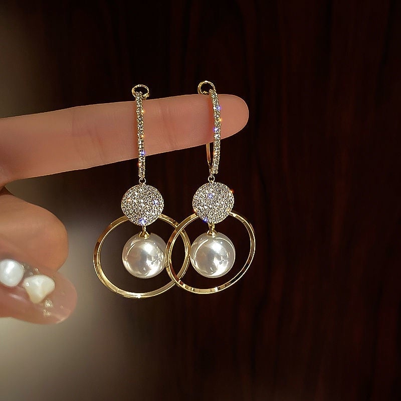Pendientes Zerra Luxe con Perlas Cultivadas