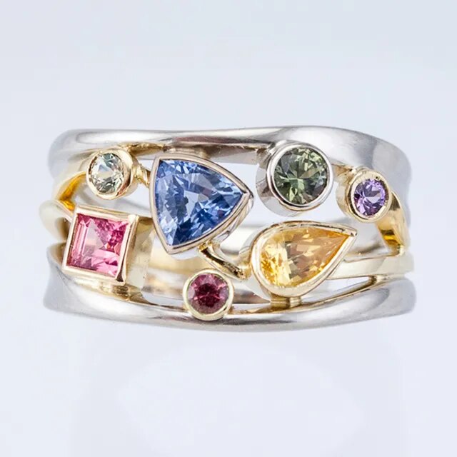 Anillo Vintage Bunter de Zircón