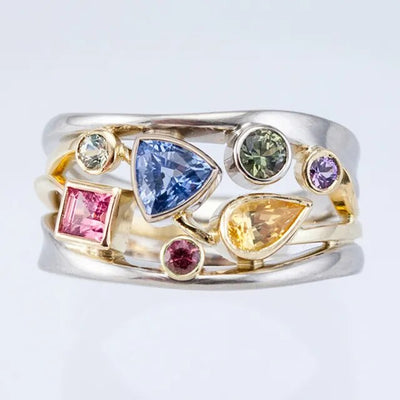 Anillo Vintage Bunter de Zircón