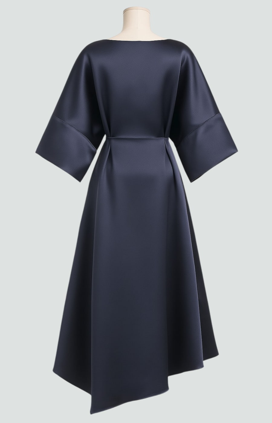 Albertine – Elegant long satin dress