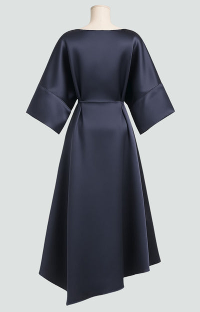 Albertine – Elegant long satin dress