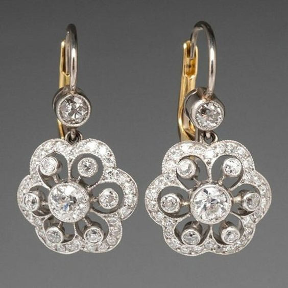 Pendientes Mandala de Cristal Toque de Elegancia