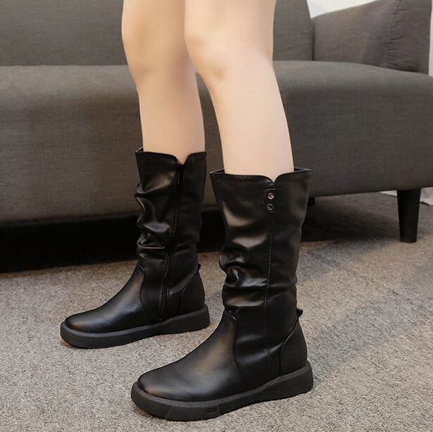 Victoria - Elegant high boots for women