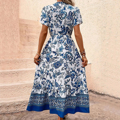 Mary™ Vestido largo de verano con estampado floral