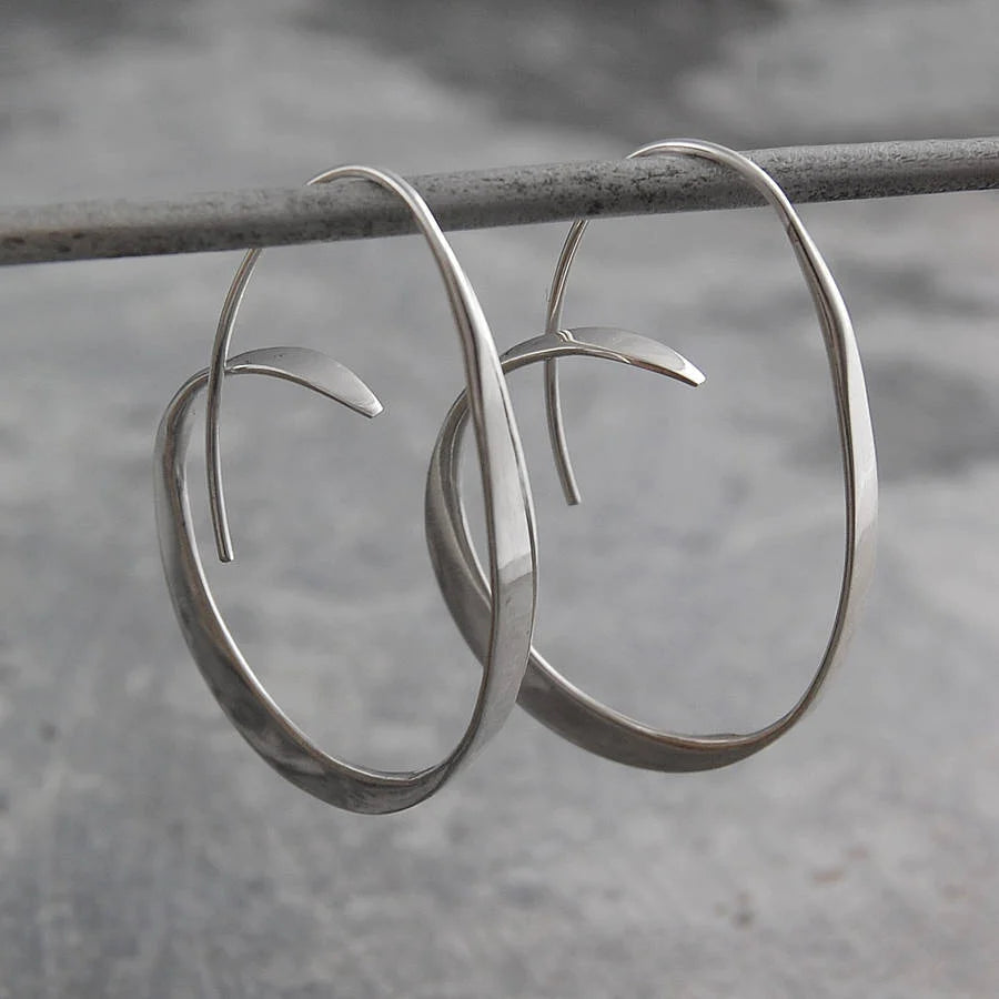 Pendientes de Elegancia Espiral