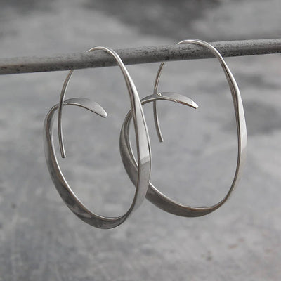 Pendientes de Elegancia Espiral