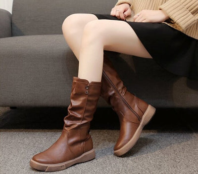 Victoria - Elegant high boots for women