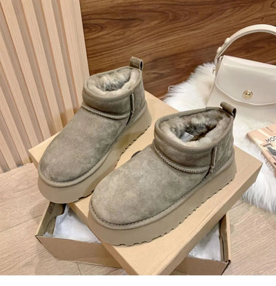 Mini botas de plataforma