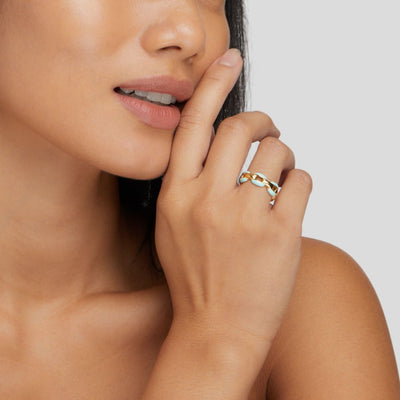 Anillo de cadena Blauer Reya