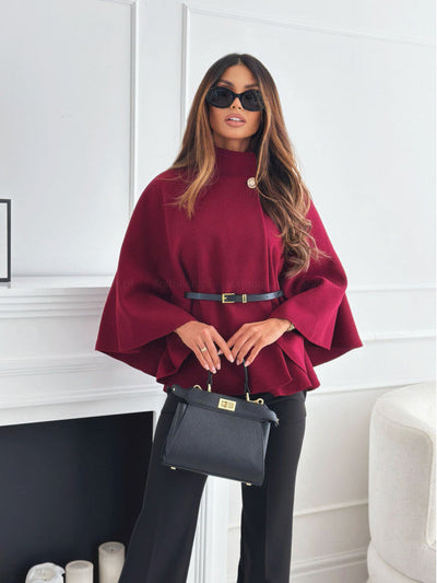 Selviora | Chaqueta Chic de Mariposa con cinturón