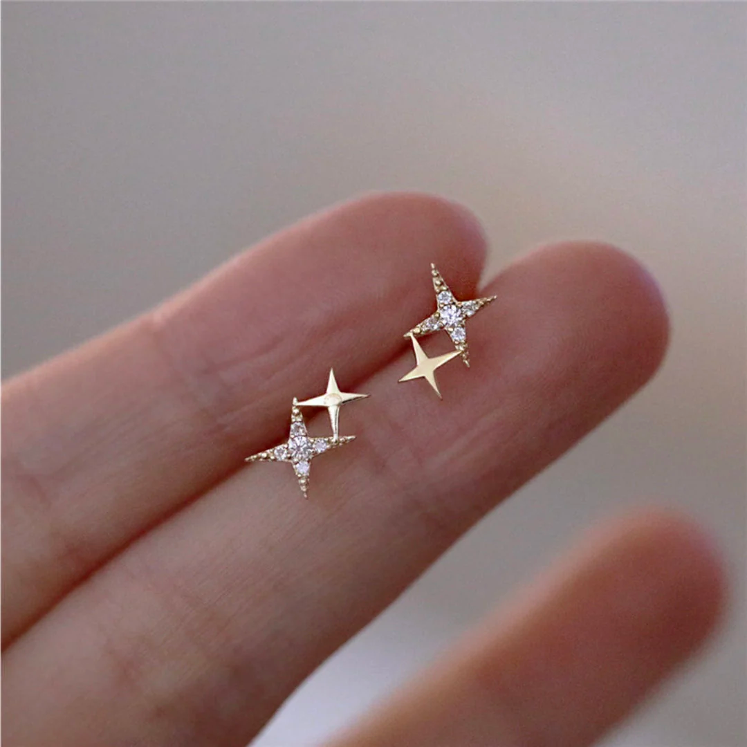Pendientes Estrella Radiante