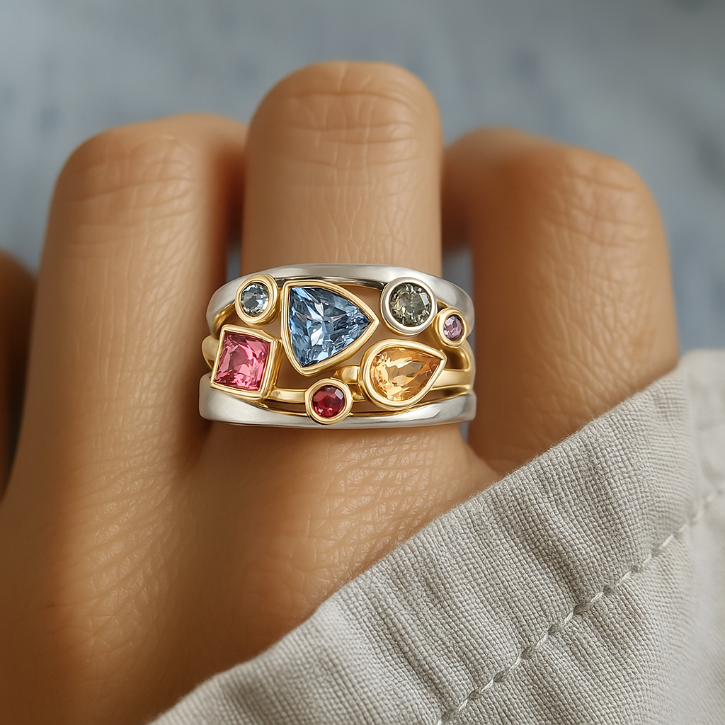Anillo Vintage Bunter de Zircón
