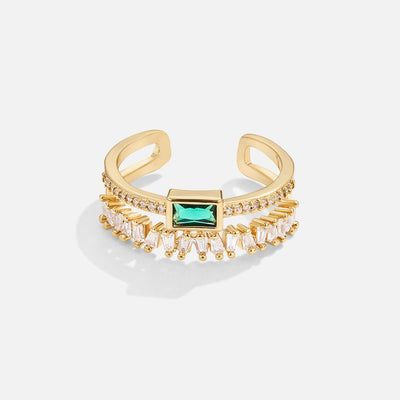 Bliss - Anillo de cristal estratificado