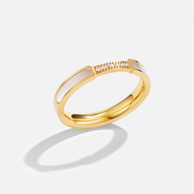 Unity - Anillo de Perlas y Cristales
